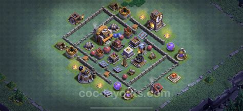 Meisterhütte Lvl 5 Base Link Layout Nachtdorf Coc Clash Of Clans Mh5 Bh5 41