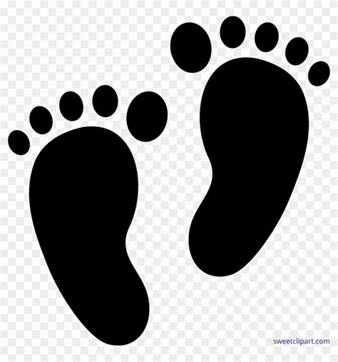 Cute Baby Feet Clip Art