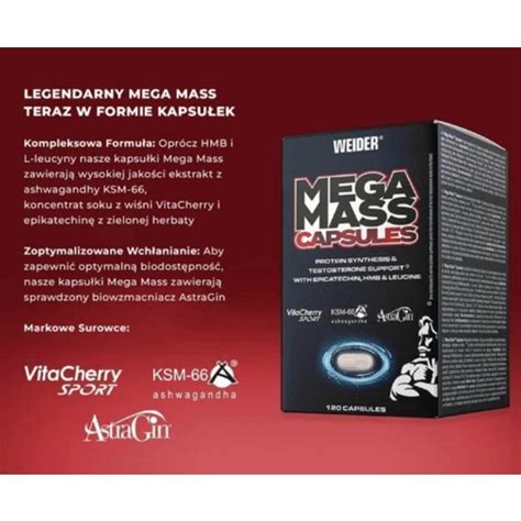 Weıder Mega Mass Capsules Super Powerful Muscle Growth Fiyatı