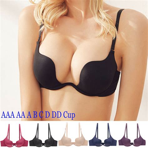 Sexy Backless Women Bras Multiway Bra Push Up Brassiere Deep U Lingerie Bralette Ebay