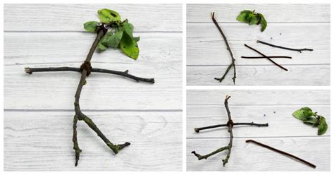 15 Kids Crafts Made From Sticks And Twigs