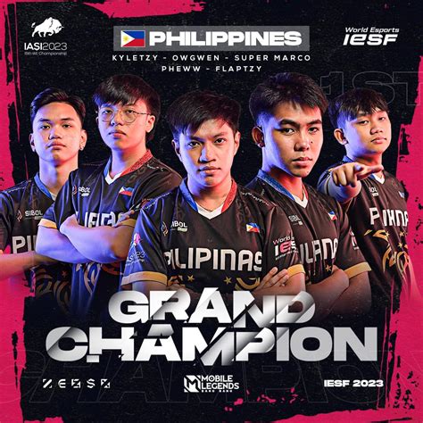 The Philippines Reigns Supreme At The IESF World Esports Championship