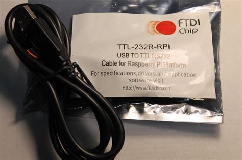 TTL-232R-RPI/FTDI . Кабель USB
