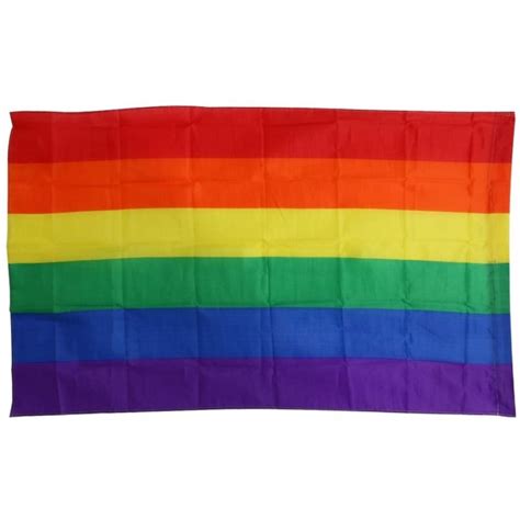 Bandera Con Colores Del Arcoiris Lgbt Orgullo Gay Y Paz Grande De X Cm Todomasbarato