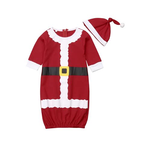 Beb Rec M Nascido Da Roupa Do Beb Da Menina Do Menino Roupas De Natal