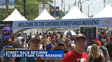 Nascar Chicago Street Race Weekend Kicks Off With Bubba Wallace Event