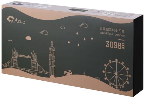 Клавиатура Akko S London Key CS Jelly Purple USB Hot swappable EN UKR RGB Green