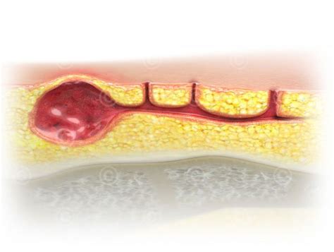 Illustration Behandlung Pilonidalsinus Medicalgraphics