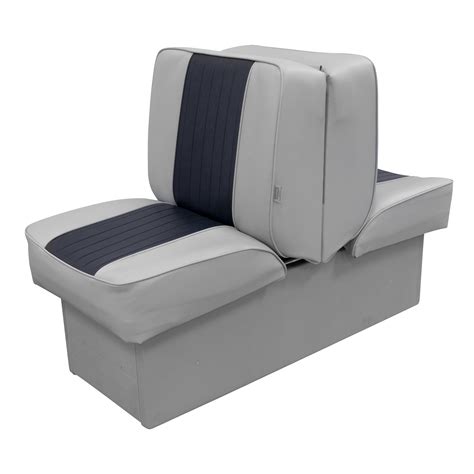 Wise 8wd707p 1 660 Deluxe Series Lounge Seat Grey Navy