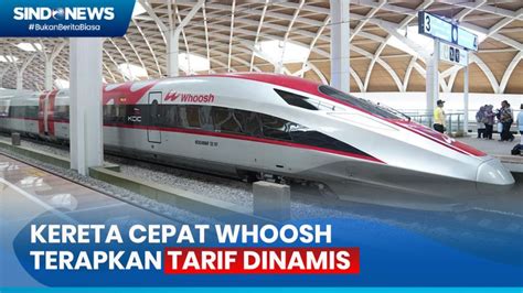 KCIC Terapkan Tarif Dinamis Untuk Kereta Cepat Whoosh Mulai 3 Februari