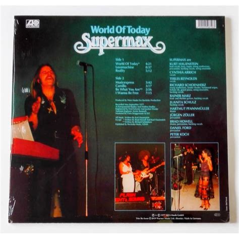 Supermax – World Of Today / 9029548726 / Sealed цена 3 750р. арт. 10435
