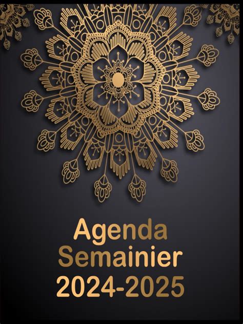 Agenda Semainier Planner Calendrier Semainier