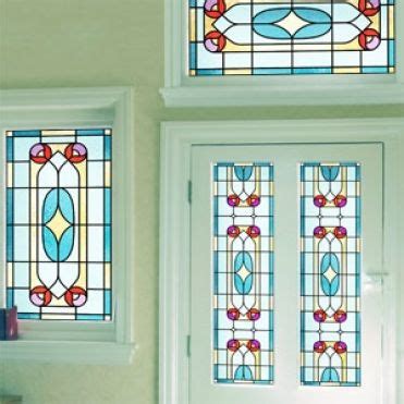 Victorian Stained Glass Window Transfers - Glass Designs