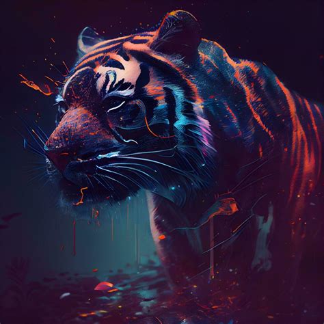 Tiger Painting Stock Photos, Images and Backgrounds for Free Download