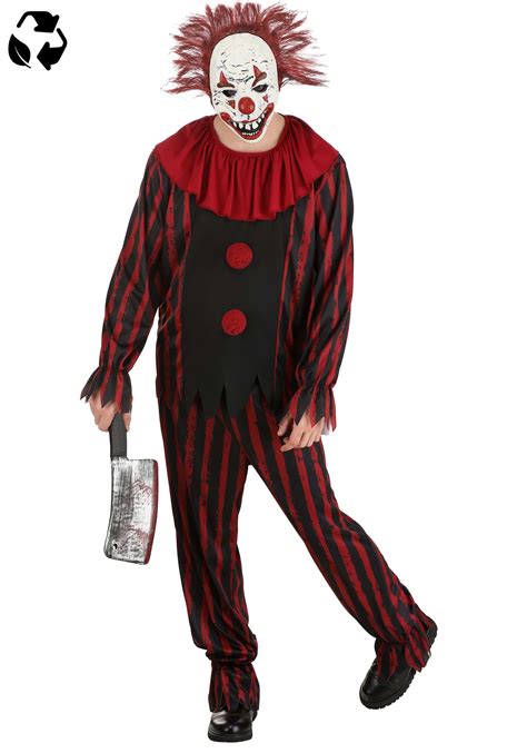 Chuckles the Clown Sustainable Materials Adult Costume | Evil Clown ...