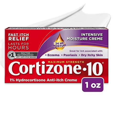 Cortizone 10 Intensive Moisture Cream Tube 1 Oz Safeway