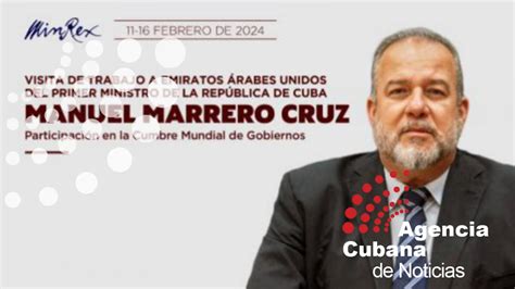 Participa Primer Ministro Cubano En Cumbre Mundial De Gobiernos Youtube