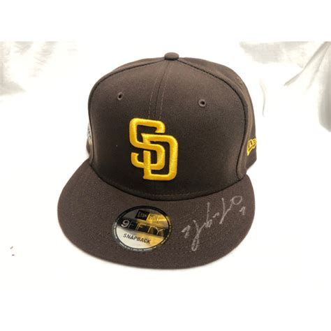 Postseason Hat Autographed by Ha-Seong Kim | San Diego Padres Auctions