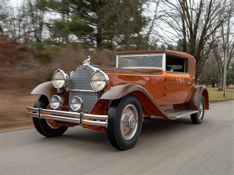 1930 Packard 745 Deluxe Eight Convertible Victoria By Proux Amelia