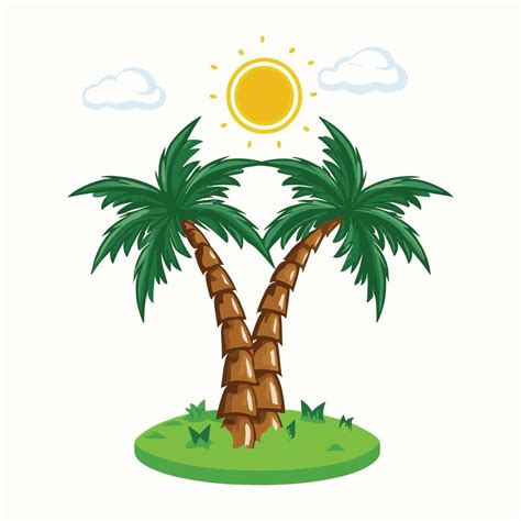 palm tree illustration 43050982 Vector Art at Vecteezy