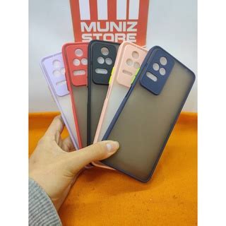 Capa Capinha Case Poco F4 Xiaomi Acrílica Fume Lateral Emborrachada