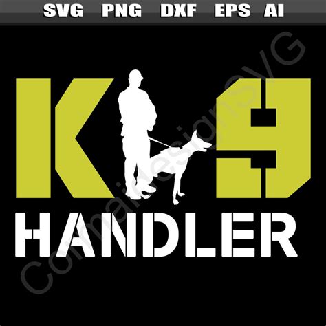 K 9 Handler Svg K9 Unit Svg K 9 Unit Svg K9 Handler K9 Police Svg