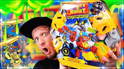 Ready Robot Big Slime Battle Arena Box Unboxing Youtube