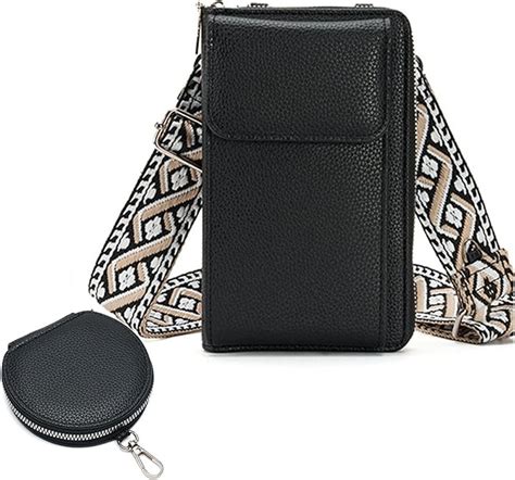 Valentoria Small Crossbody Bag Cell Phone Purse Wallet Leather Card Slot Clutch For Women