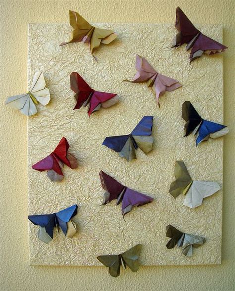 Origami Butterflies By Michael Lafosse Origami Butterflies Papillons Pliage Origami Ball