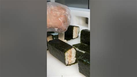 초간단 네모김밥 스팸 무스비 만들기 How To Make Gimbap Shorts Youtube