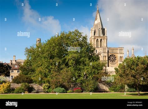 Christ Church College Oxford England Stock Photo Alamy