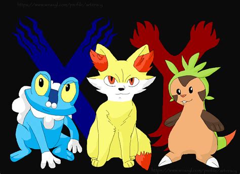 Pokemon X and Y starters*REQUEST* — Weasyl