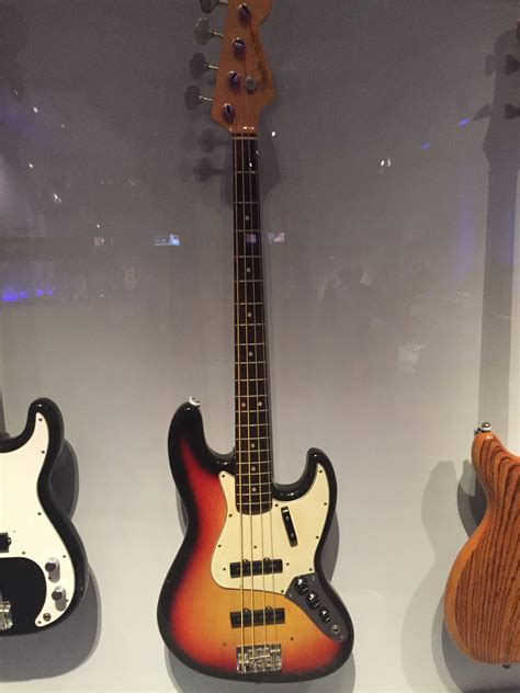 History Of White Pickguards On Burst Fenders Jazz Basses