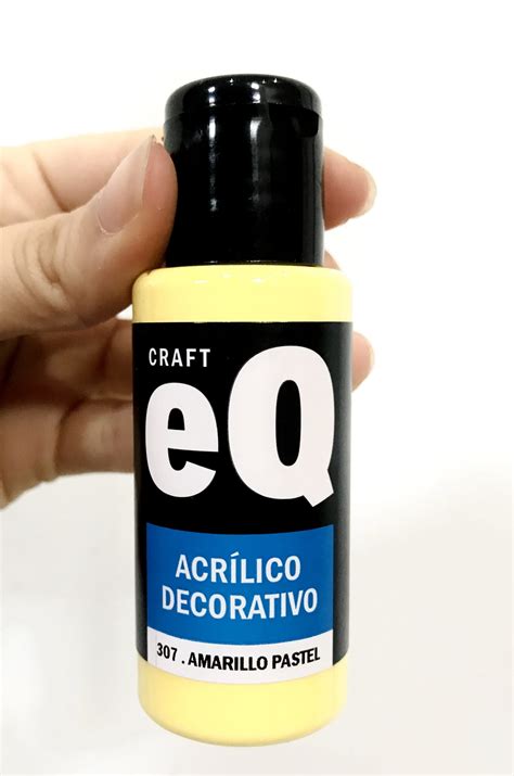 Acrilico Eq Cc Amarillo Pastel Bikabik