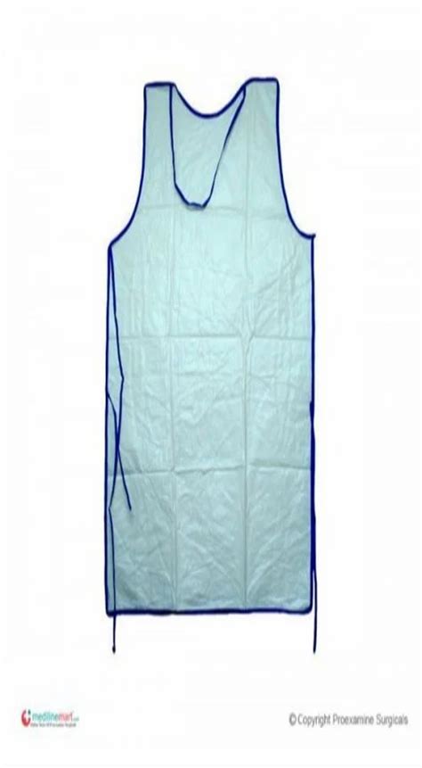 Blue Pvc Reusable Aprons For Hospital At Rs 35 In New Delhi Id