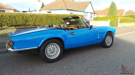 1980 Triumph Spitfire 1500 Blue