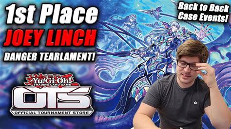 Yu Gi Oh POTE 1st Place OTS Case Event Danger Tearlament Deck Profile