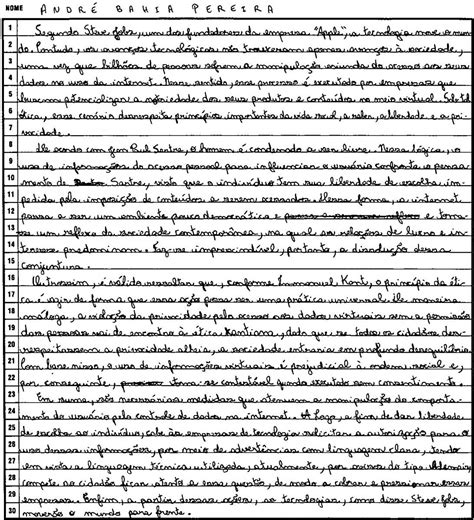 Redação Nota Mil Meio Ambiente - 10