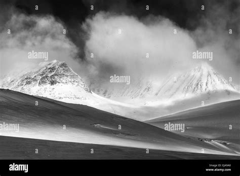 winter landscape, Lapland, Sweden Stock Photo - Alamy