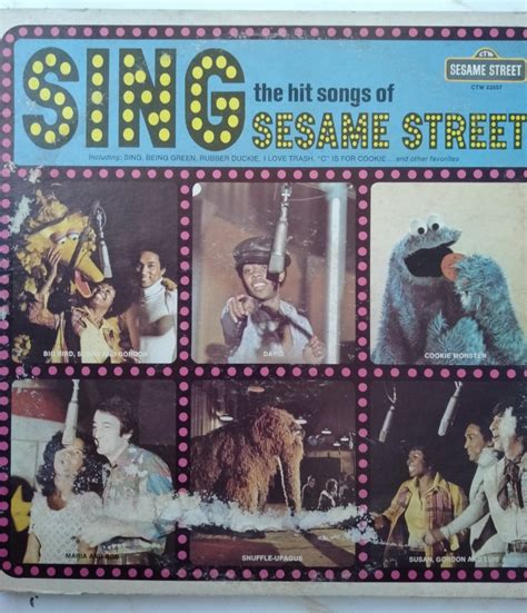 Sesame street sing 1973, Furniture & Home Living, Gardening, Plants ...