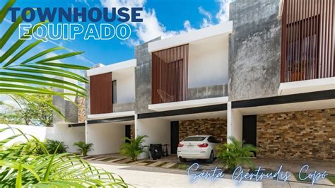 Espectacular Townhouse EN VENTA al NORTE DE MÉRIDA Equipado incluso