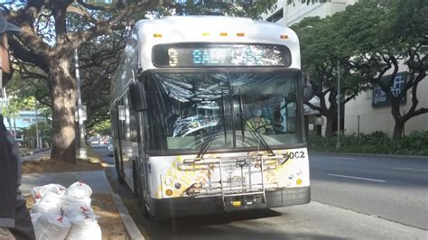 TheBus Honolulu HI Route 3 Salt Lake Bus 4002 2021 Gillig 40