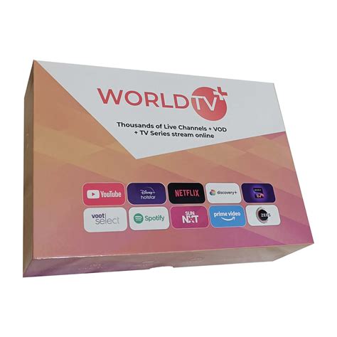 World TV+ Android Box - moon Electric