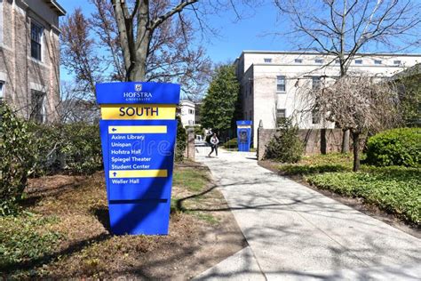 Hempstead Hofstra University New York Usa Editorial Stock Image Image