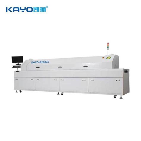 8 Heating Zone 450mm Pcb Soldering Reflow Oven Electronics