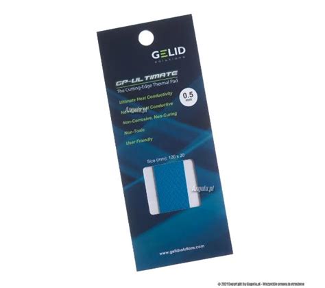 Gelid GP-Ultimate 120x20x0,5mm - Dobra cena, Opinie w Sklepie RTV EURO AGD