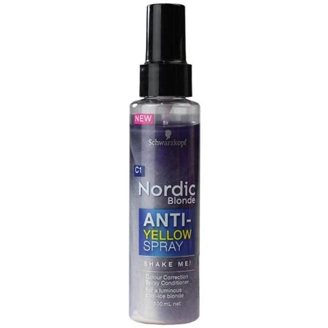Schwarzkopf Nordic Blonde Anti Yellow Spray Best Deal