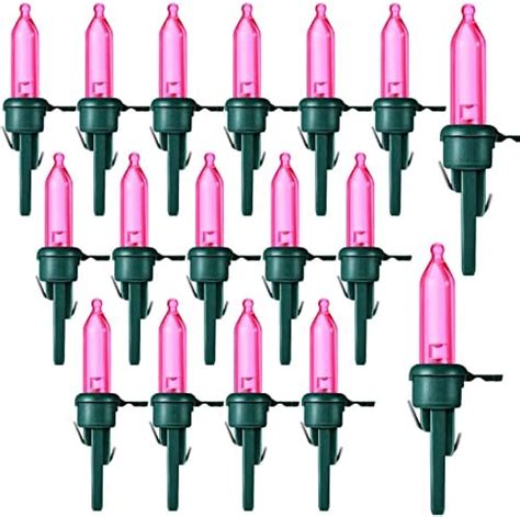 Honoson 60 Pieces Valentines Day Decorations Led Replacement Bulbs Mini