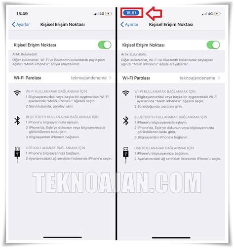 Iphone U Wi Fi Modem Olarak Kullanma Nas L Yap L R Teknoajan