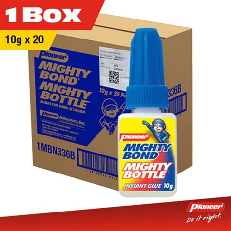 Pioneer Mighty Bond Instant Glue G Bottle Lazada Ph